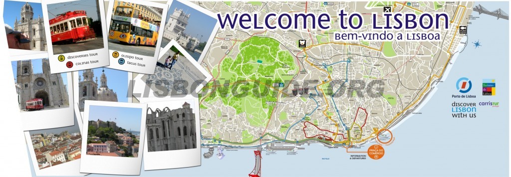 Lisbon Maps - The Tourist Maps of Lisbon to Plan Your Trip