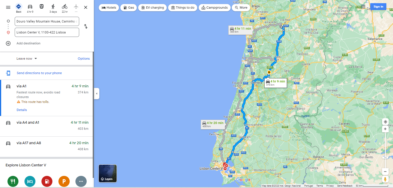 Best Way to Reach Six Senses Douro Valley from Lisbon The Lisbon